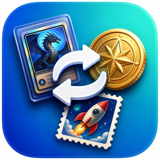Track, organize and trade your collections.